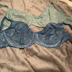 VS unlined Demi bras